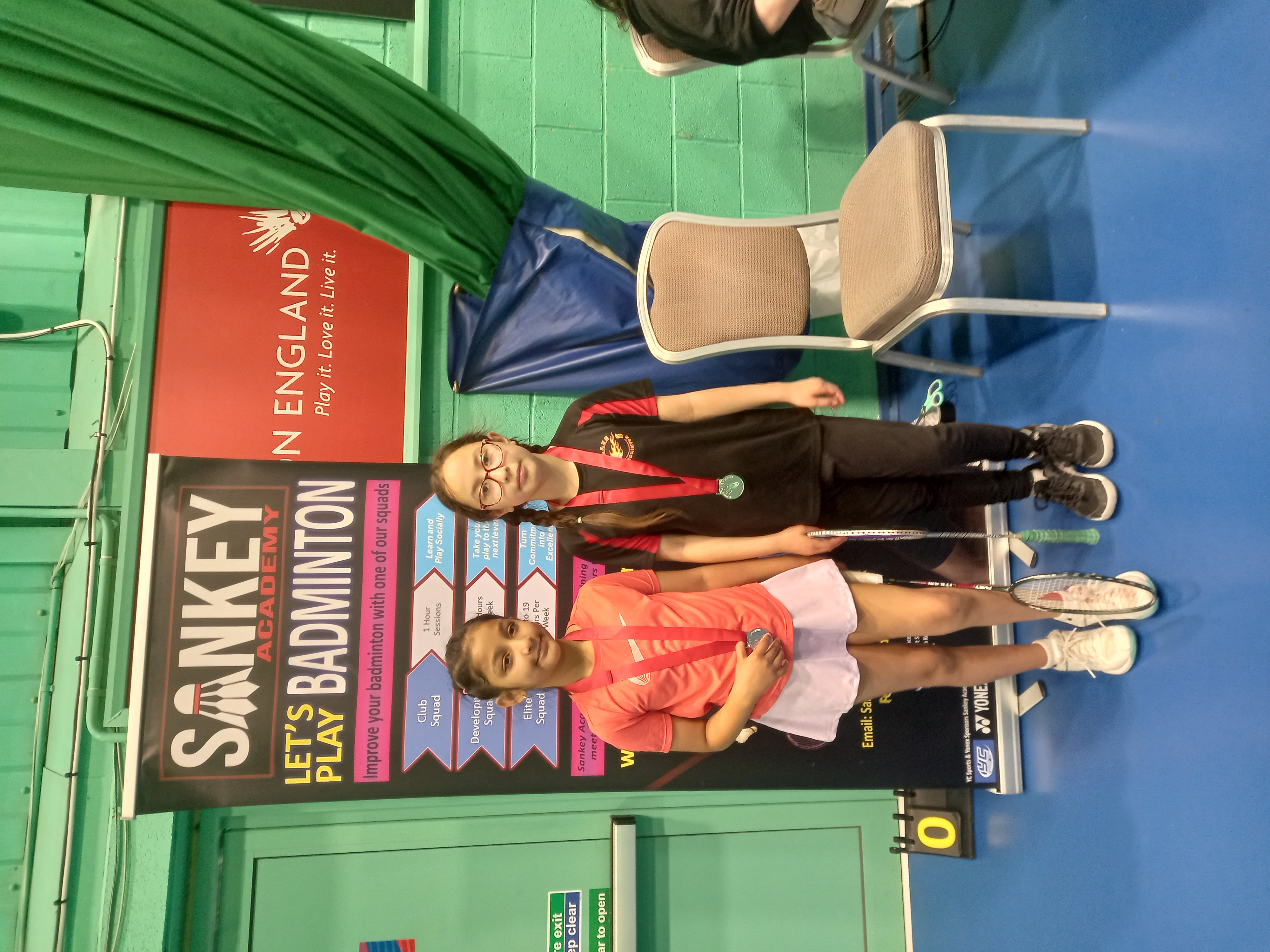 Leona and Riona Silver Medal